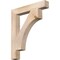 Ekena Millwork Westlake Block Smooth Bracket, Douglas Fir, 3 1/2"W x 24"D x 28"H BKT04X24X28WTL05SDF - alternate 1
